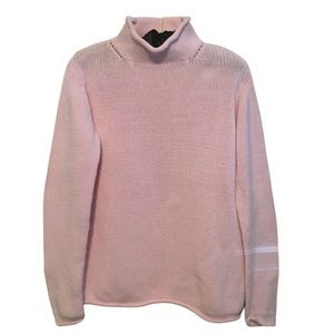 Eddie Bauer Pink Knitted Roll Neck Sweater